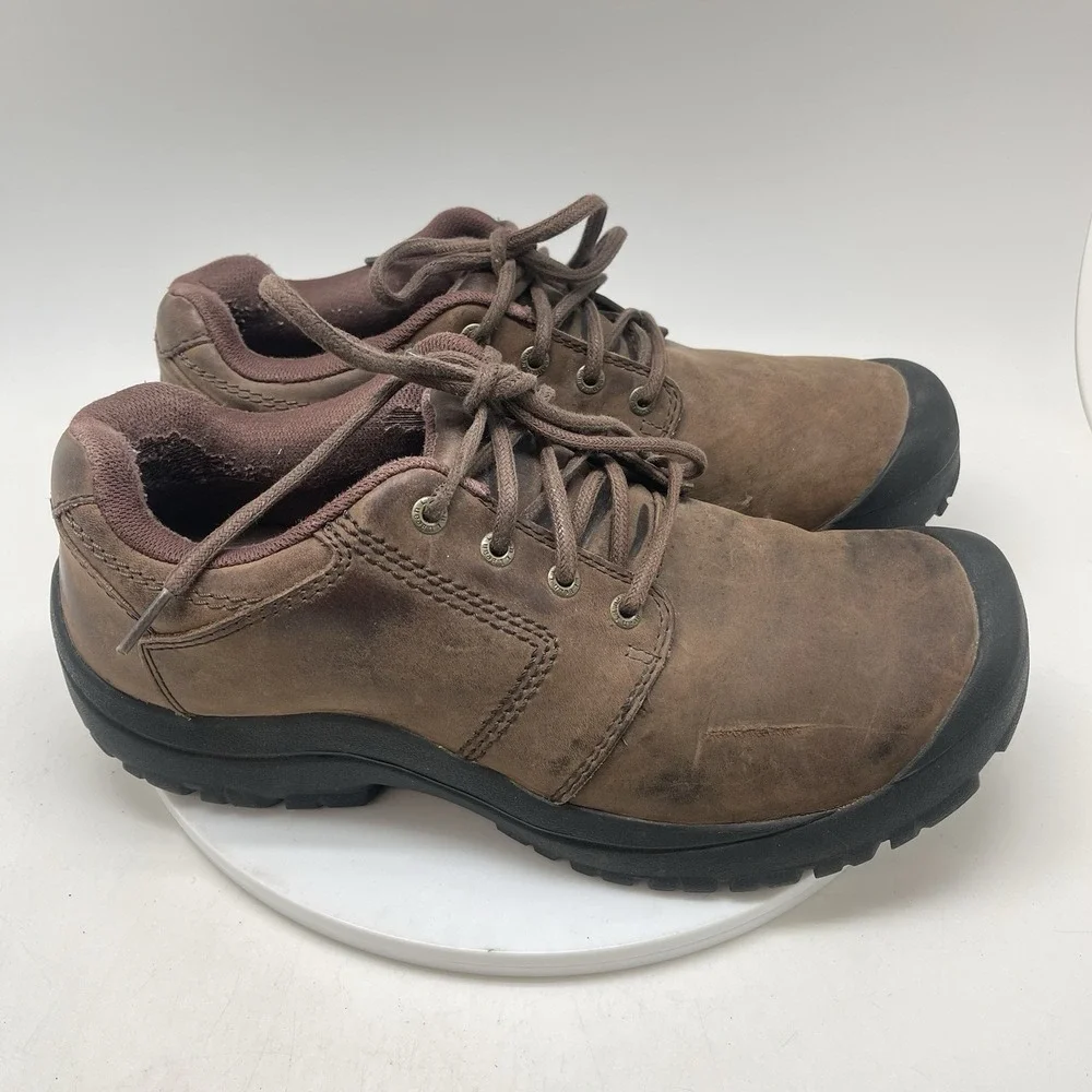 LL Bean Oxfords‎ Mens 10.5 M Brown Leather Lace Up Hiking Casual Shoes Boots